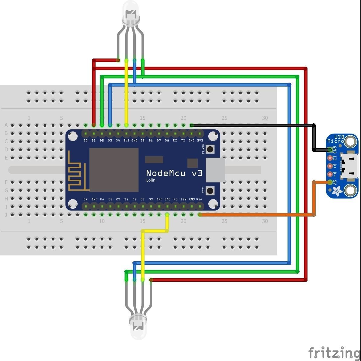 BED Lamp 3D print model_4