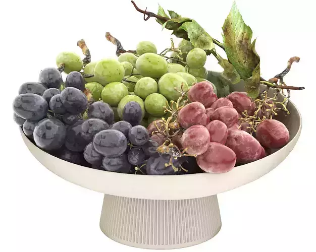 bowl of grapes