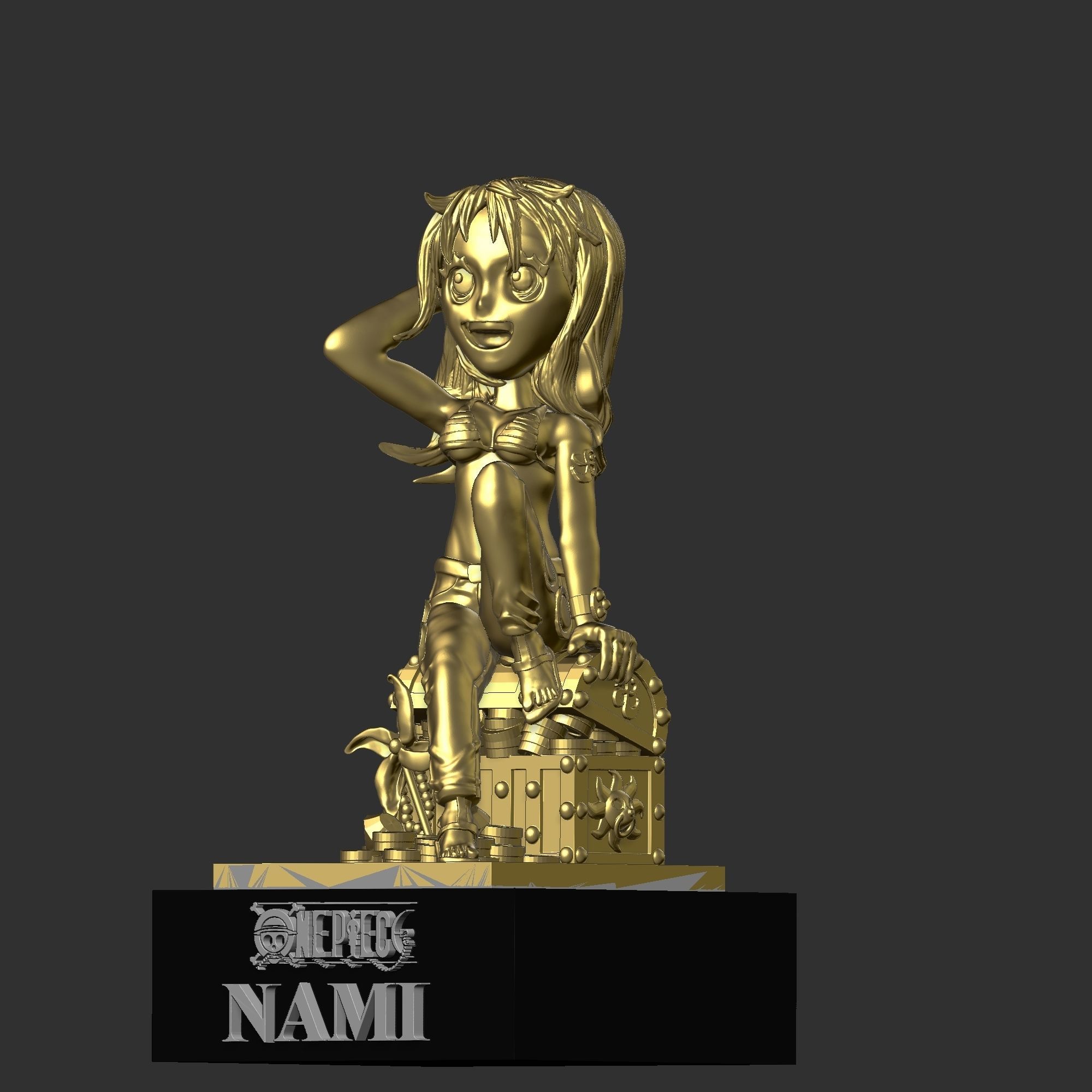 ONE PIECE KUMAMOTO - NAMI 3D print model_6