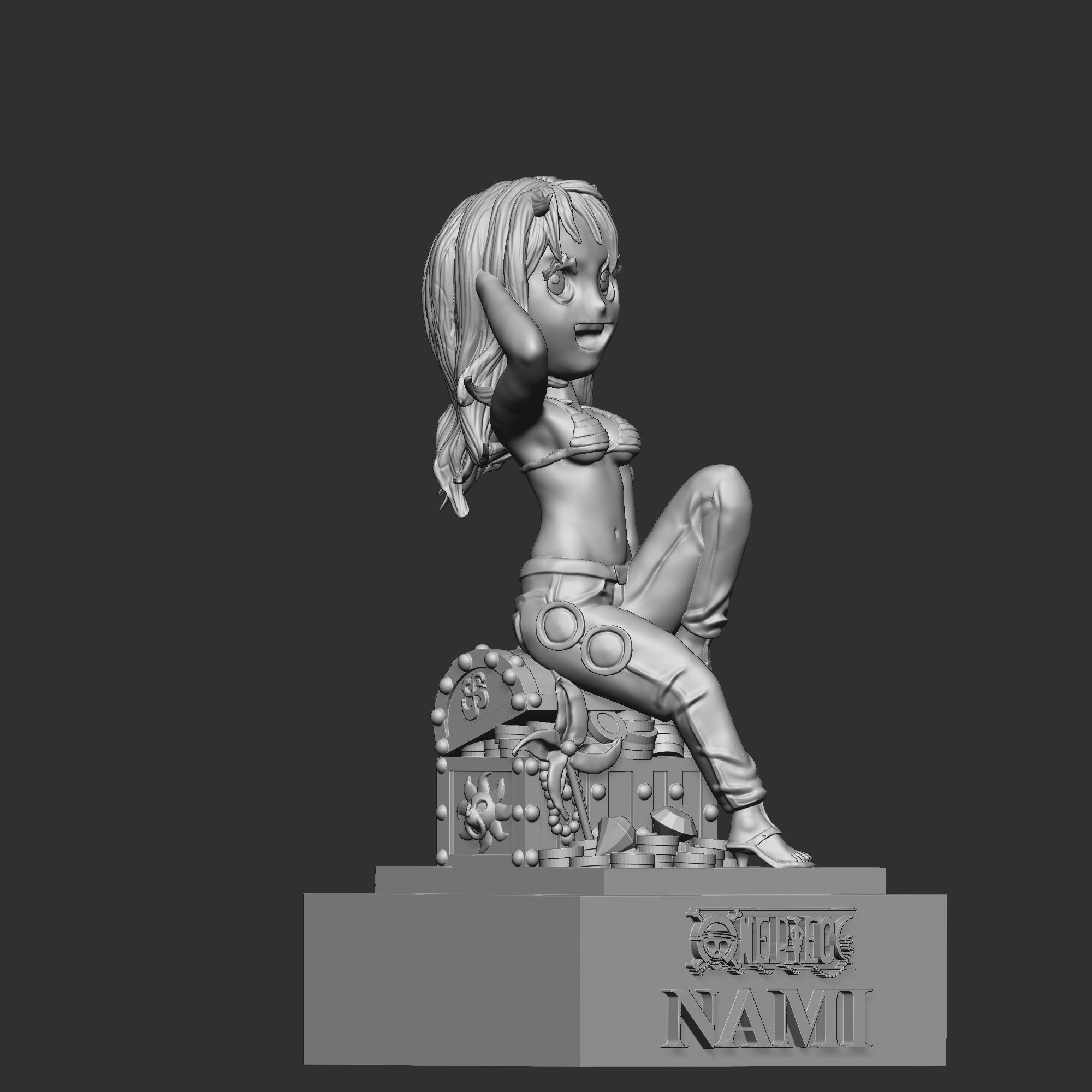 ONE PIECE KUMAMOTO - NAMI 3D print model_5