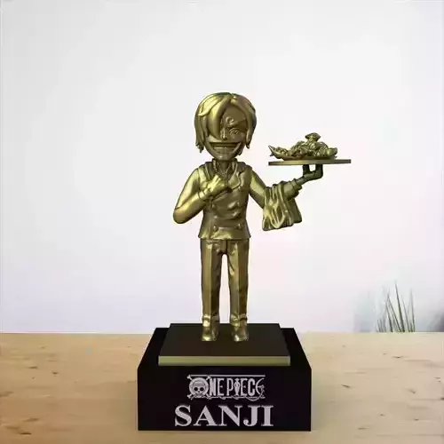 ONE PIECE KUMAMOTO - SANJI 3D print model