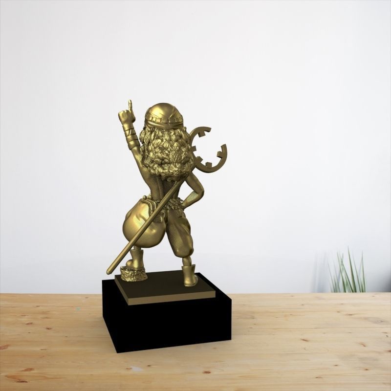 ONE PIECE KUMAMOTO - USOPP 3D print model_3