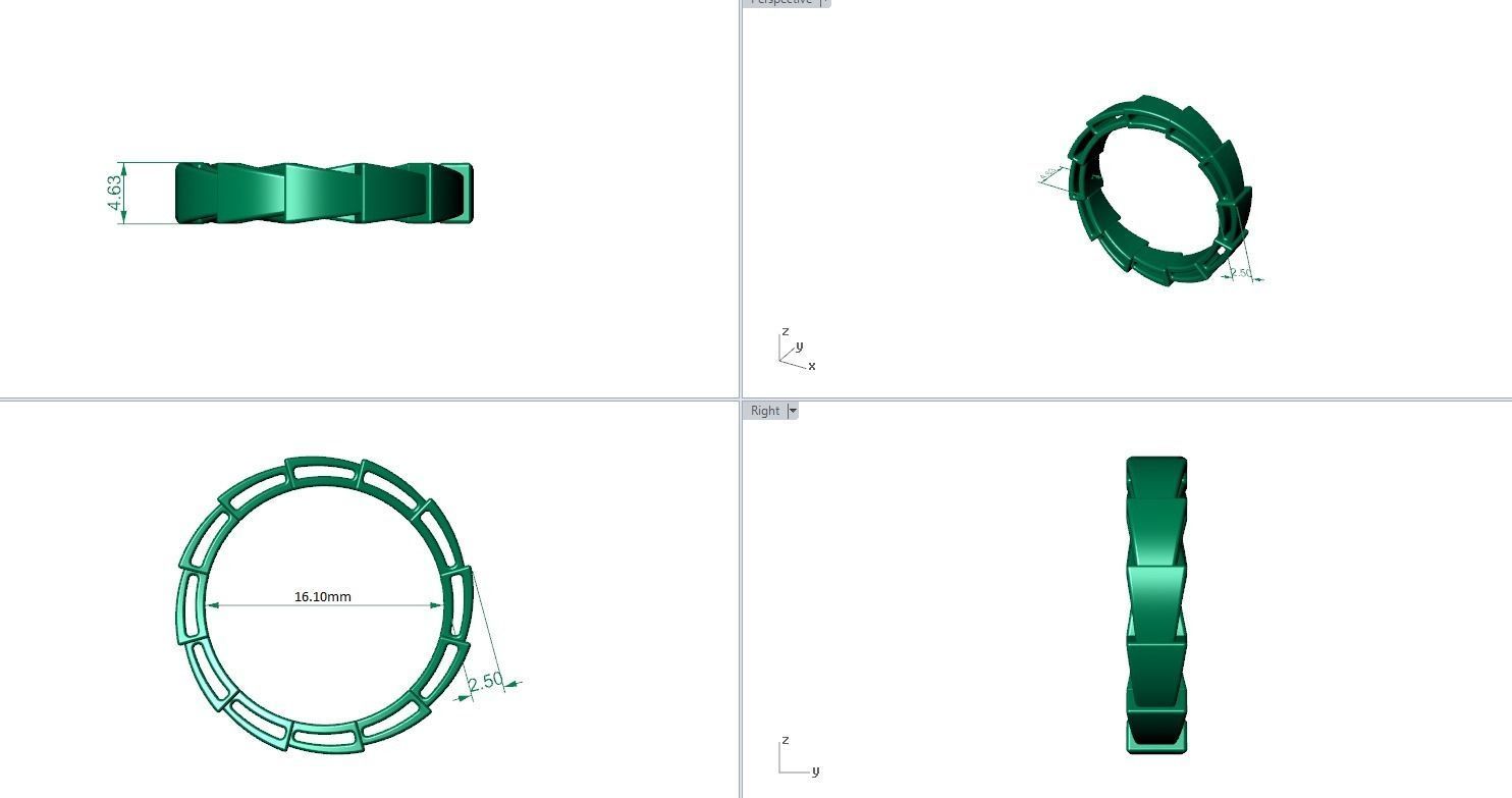 ring 3D print model 3D print model_4