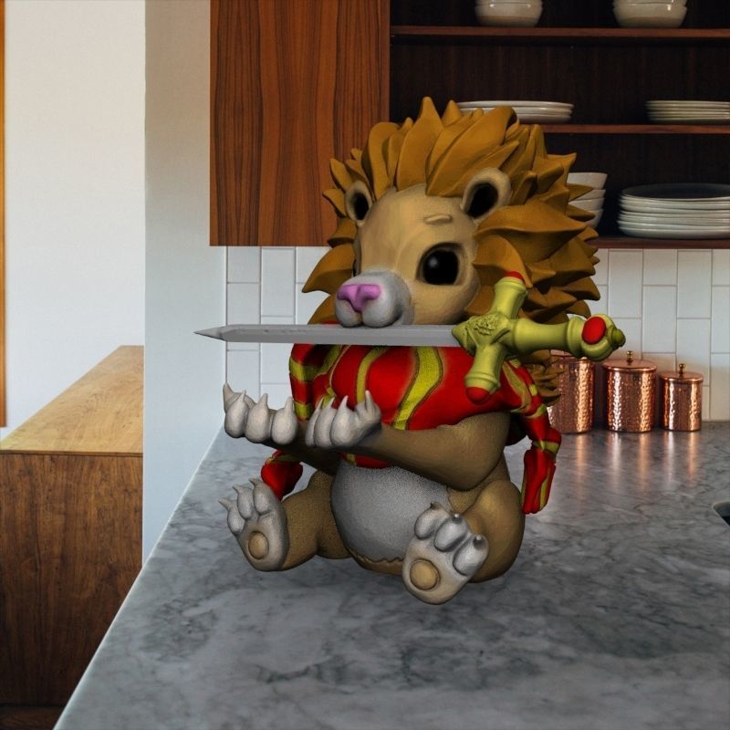 HARRY POTTER HOGWARTS HOUSES- GRYFFINDOR 3D print model_5