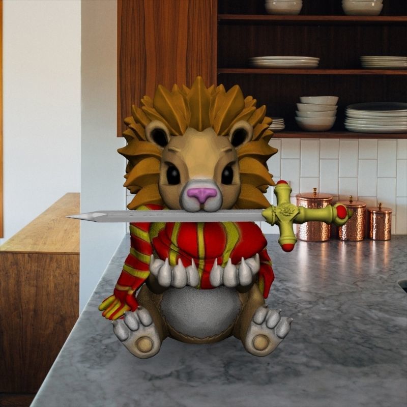 HARRY POTTER HOGWARTS HOUSES- GRYFFINDOR 3D print model_1
