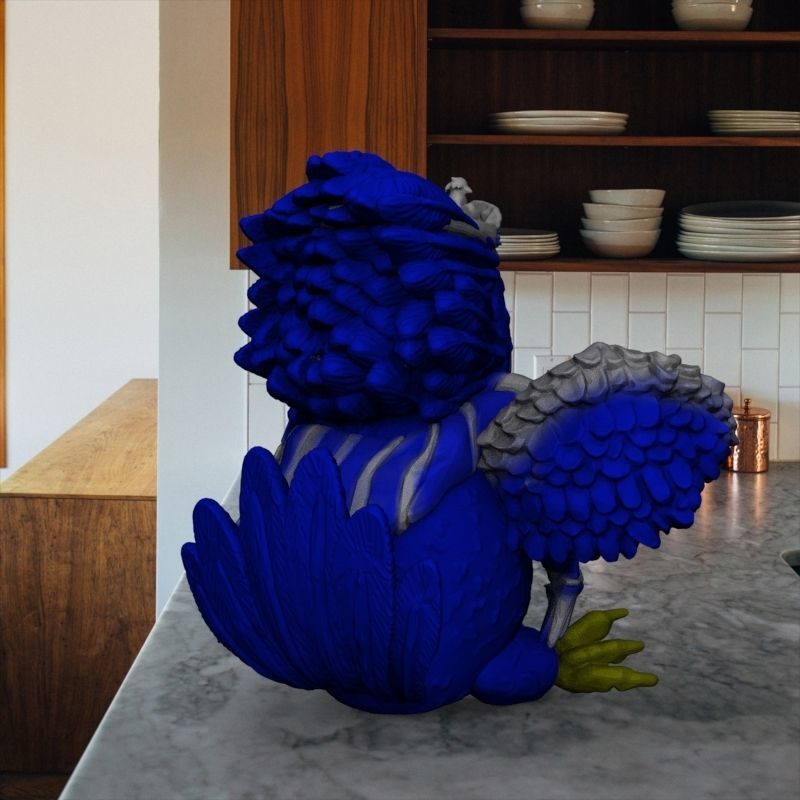 HARRY POTTER HOGWARTS HOUSES- RAVENCLAW 3D print model_9