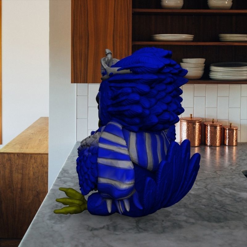 HARRY POTTER HOGWARTS HOUSES- RAVENCLAW 3D print model_10