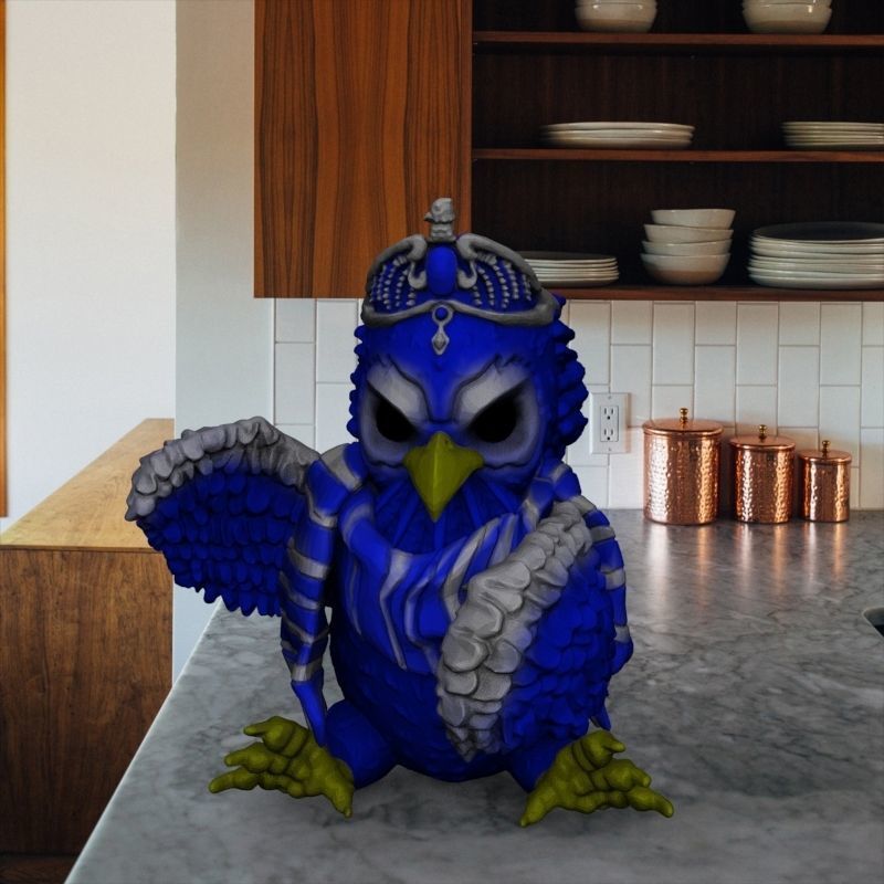 HARRY POTTER HOGWARTS HOUSES- RAVENCLAW 3D print model_1