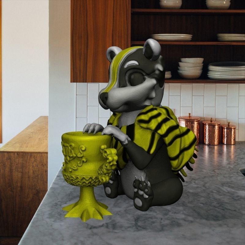 HARRY POTTER HOGWARTS ALL HOUSES- COLLECTION 3D print model_30