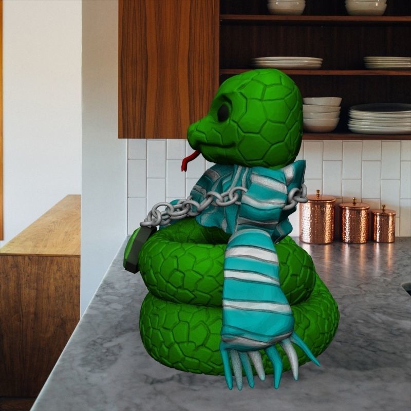 HARRY POTTER HOGWARTS ALL HOUSES- COLLECTION 3D print model_35