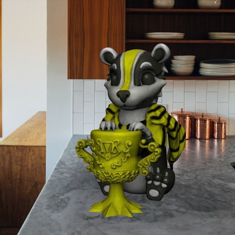 HARRY POTTER HOGWARTS ALL HOUSES- COLLECTION 3D print model_7