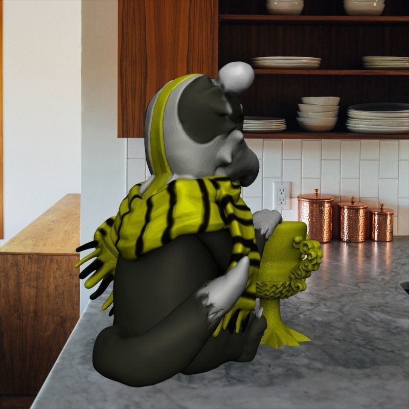 HARRY POTTER HOGWARTS ALL HOUSES- COLLECTION 3D print model_28