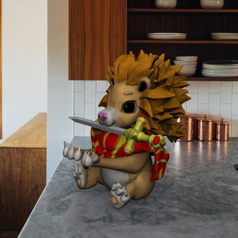 HARRY POTTER HOGWARTS ALL HOUSES- COLLECTION 3D print model_41