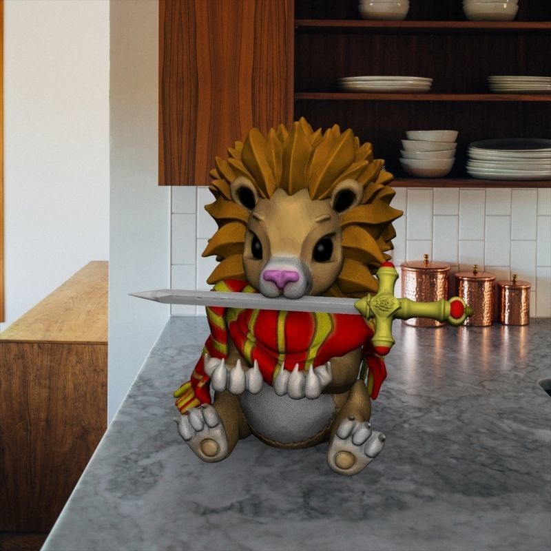 HARRY POTTER HOGWARTS ALL HOUSES- COLLECTION 3D print model_42