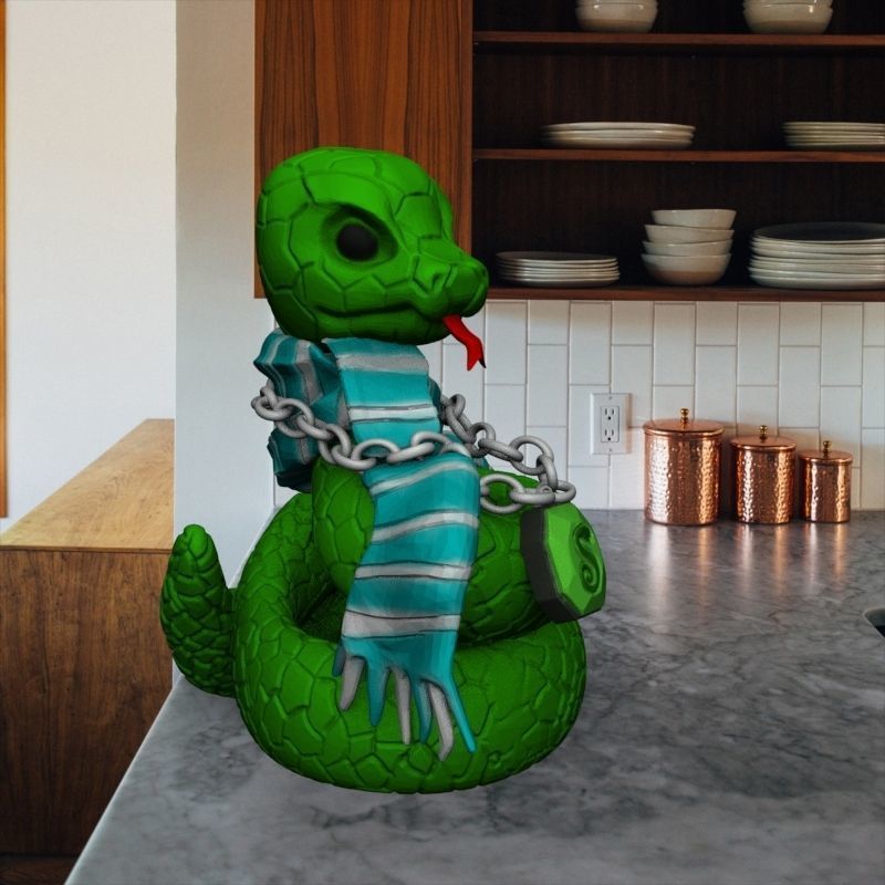 HARRY POTTER HOGWARTS ALL HOUSES- COLLECTION 3D print model_32