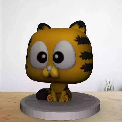 GARFIELD BABY POP FUNKO 3D PRINT