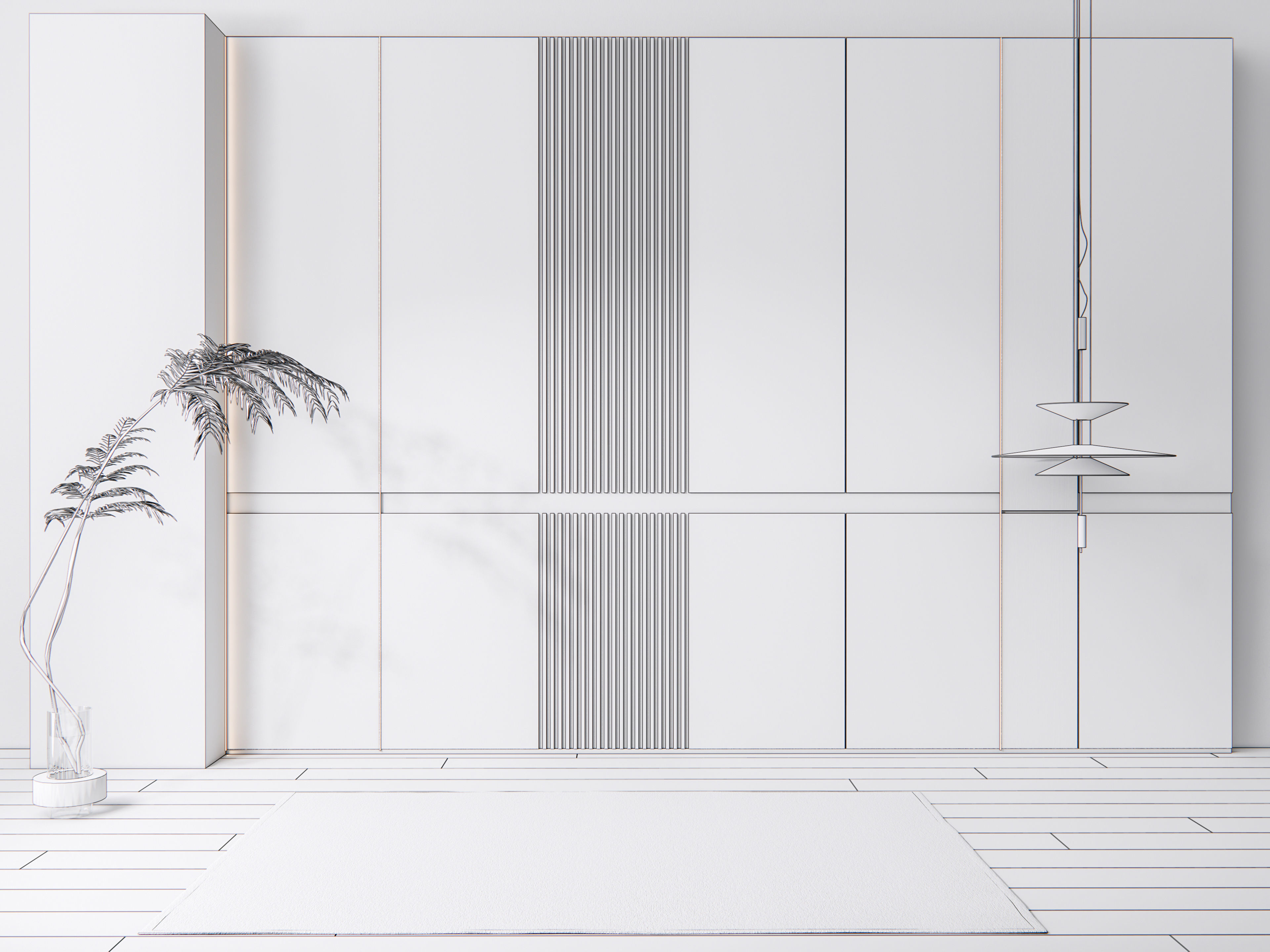  Decorative  Wall Panel 3D wall panel  3d panel Backdrop 1 3D model_10