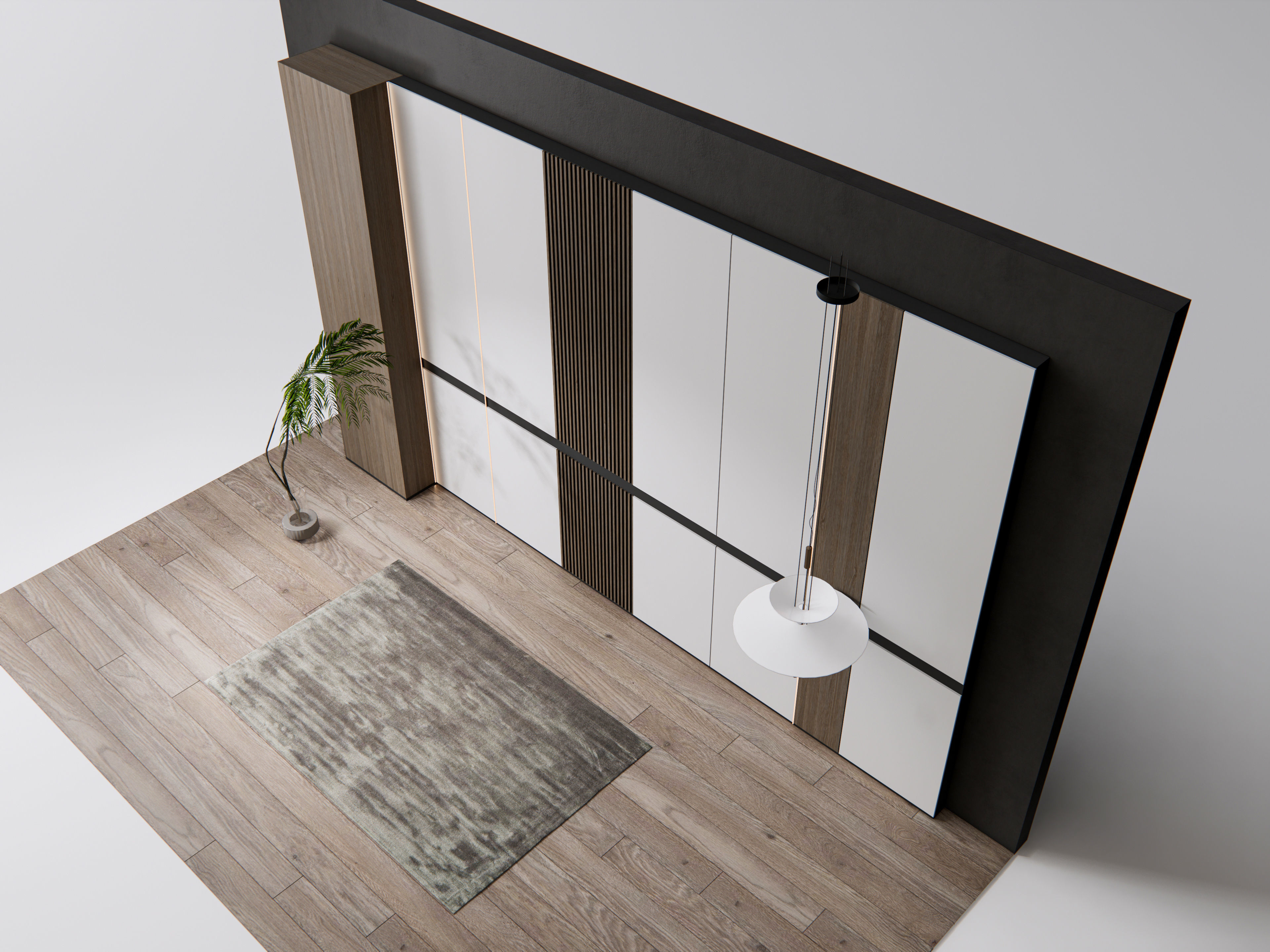  Decorative  Wall Panel 3D wall panel  3d panel Backdrop 1 3D model_4