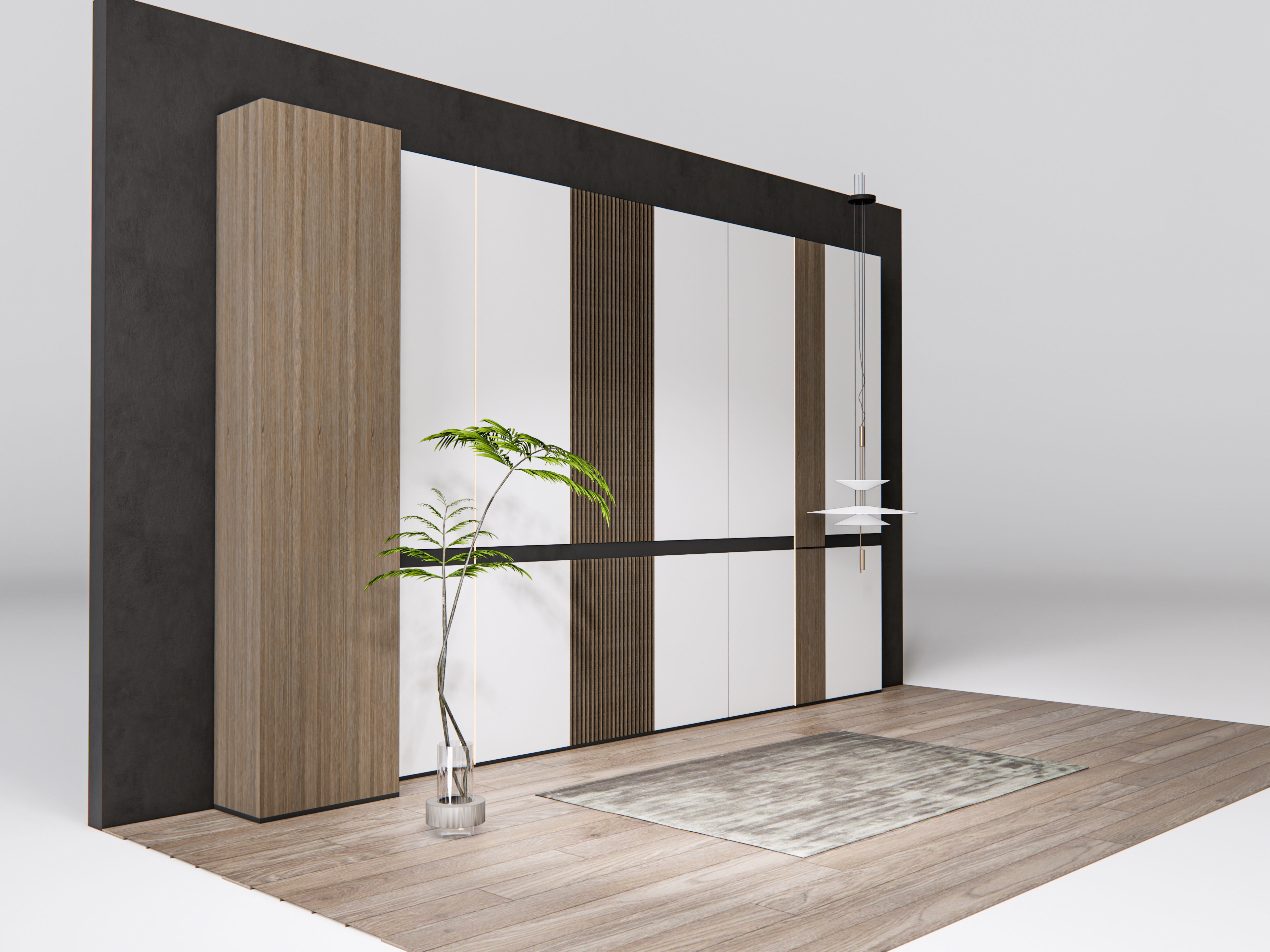  Decorative  Wall Panel 3D wall panel  3d panel Backdrop 1 3D model_2