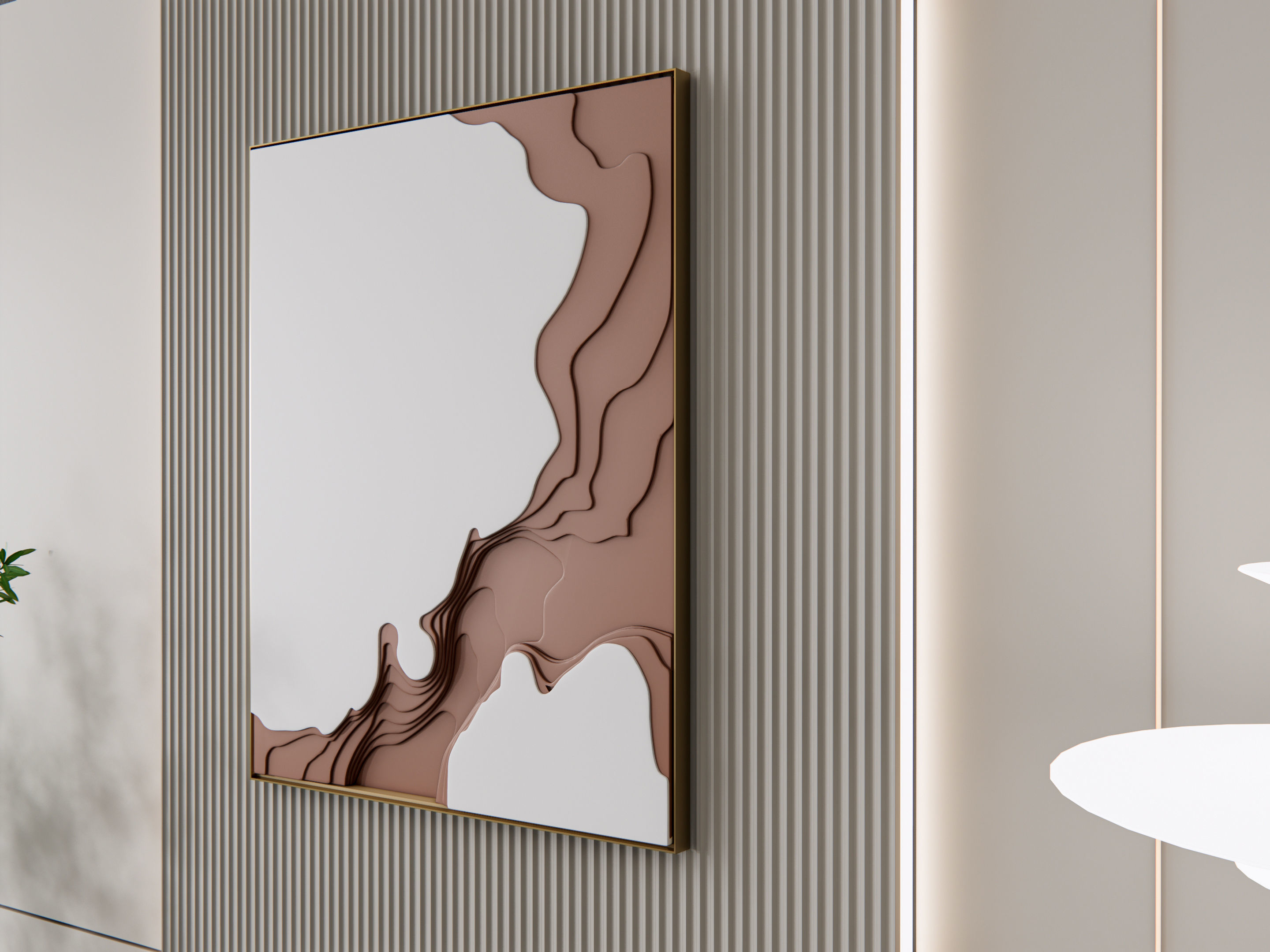 Decorative Wall Panel 3D wall panel 3d panel Backdrop 2 3D model_10