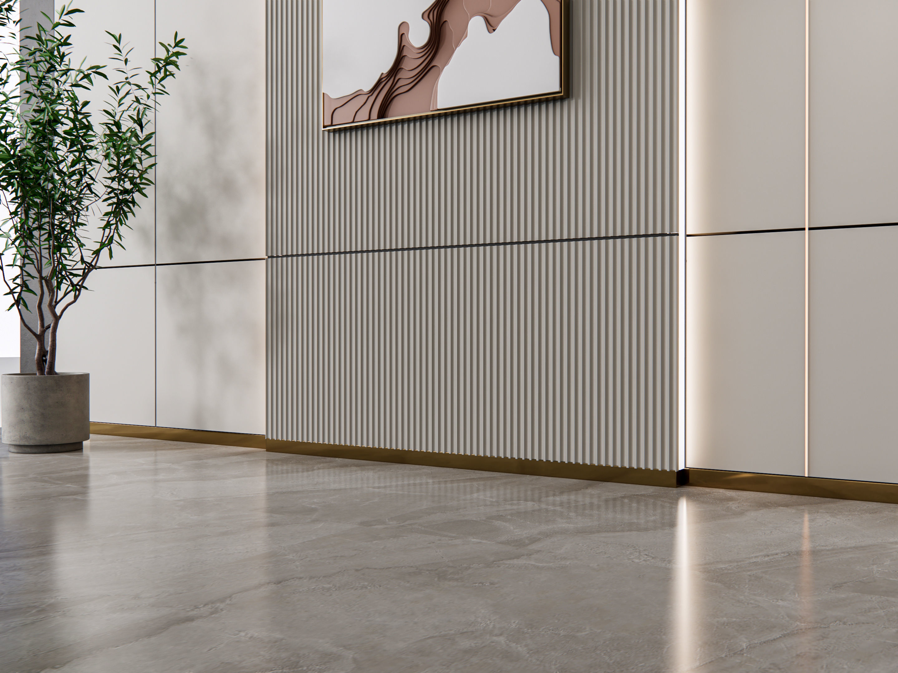 Decorative Wall Panel 3D wall panel 3d panel Backdrop 2 3D model_11