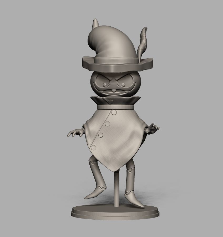 FANTOCCIO - BILLIE BUST UP 3D print model_4
