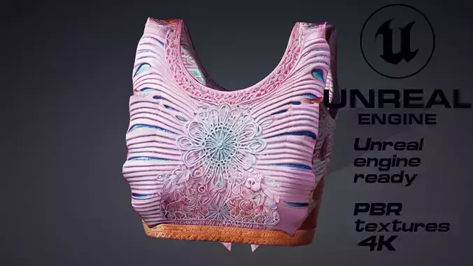 Floral Top PBR 4k
