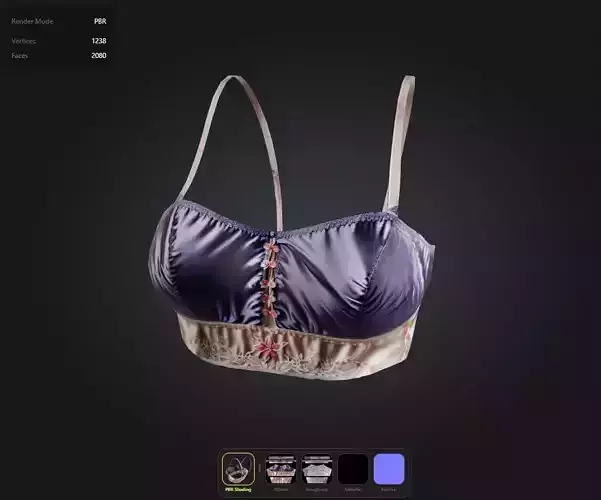 Sexy Bra PBR 4k