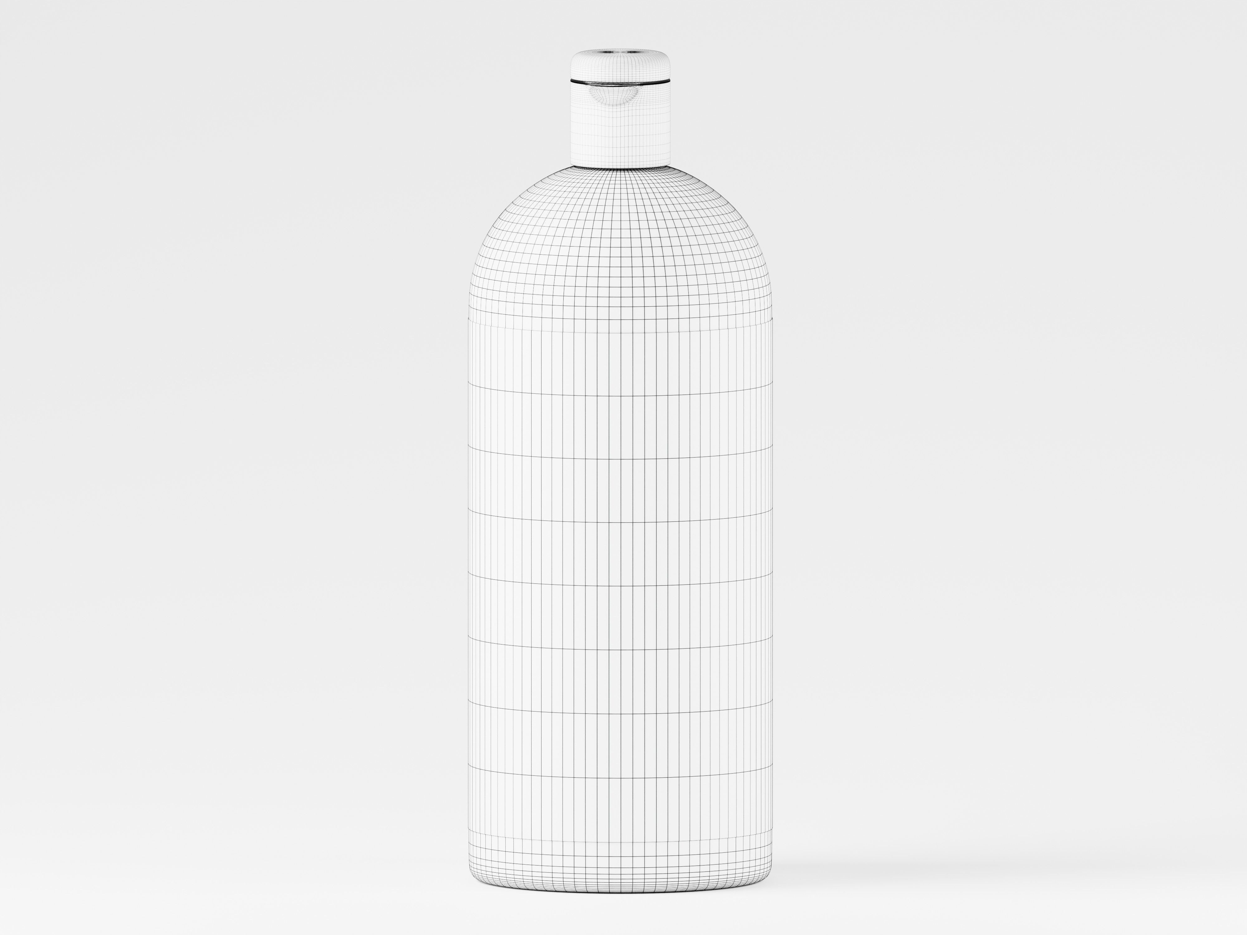 Liquid Product Bottle 3D Model Low-poly 3D model_2