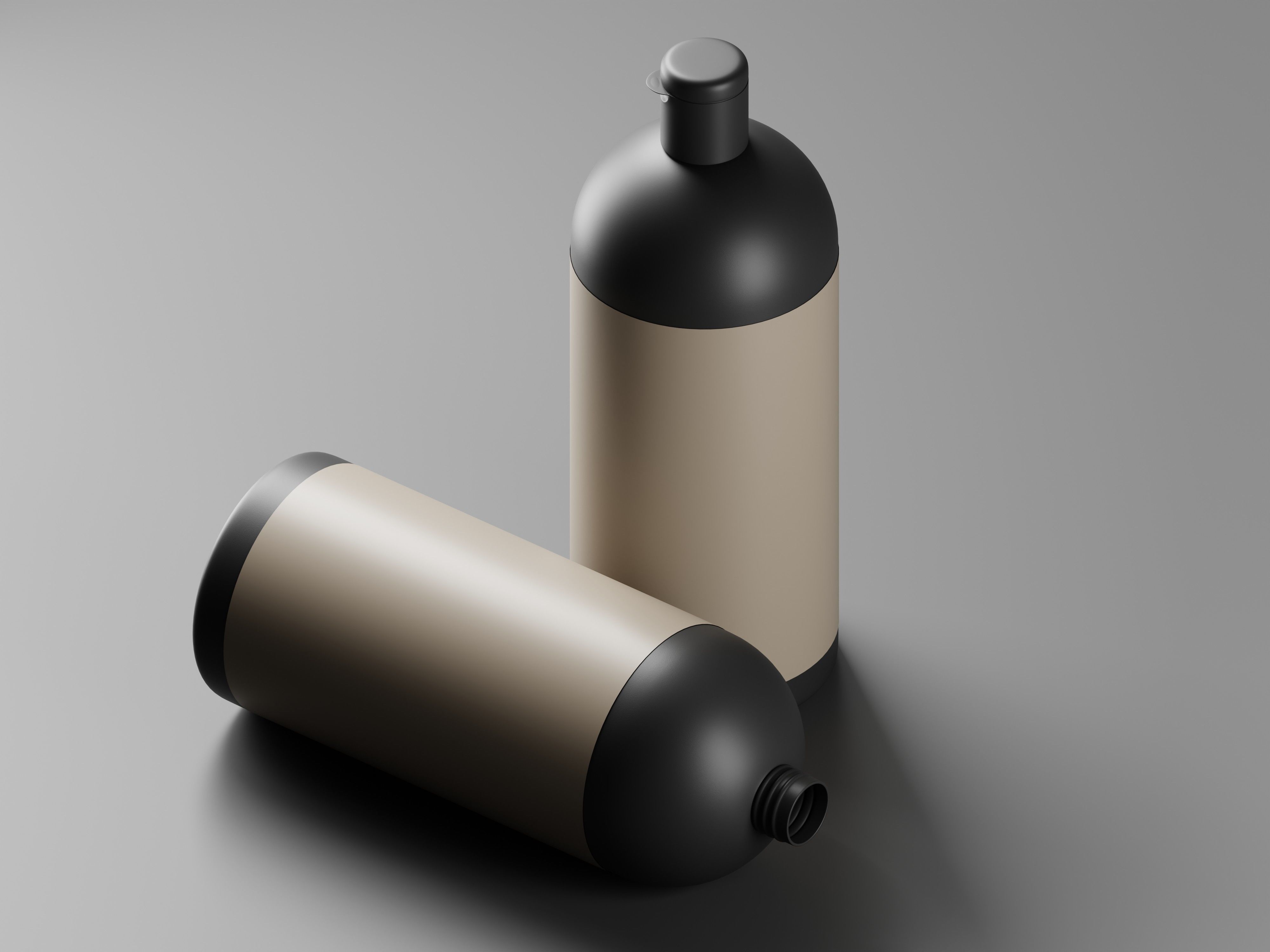 Liquid Product Bottle 3D Model Low-poly 3D model_8