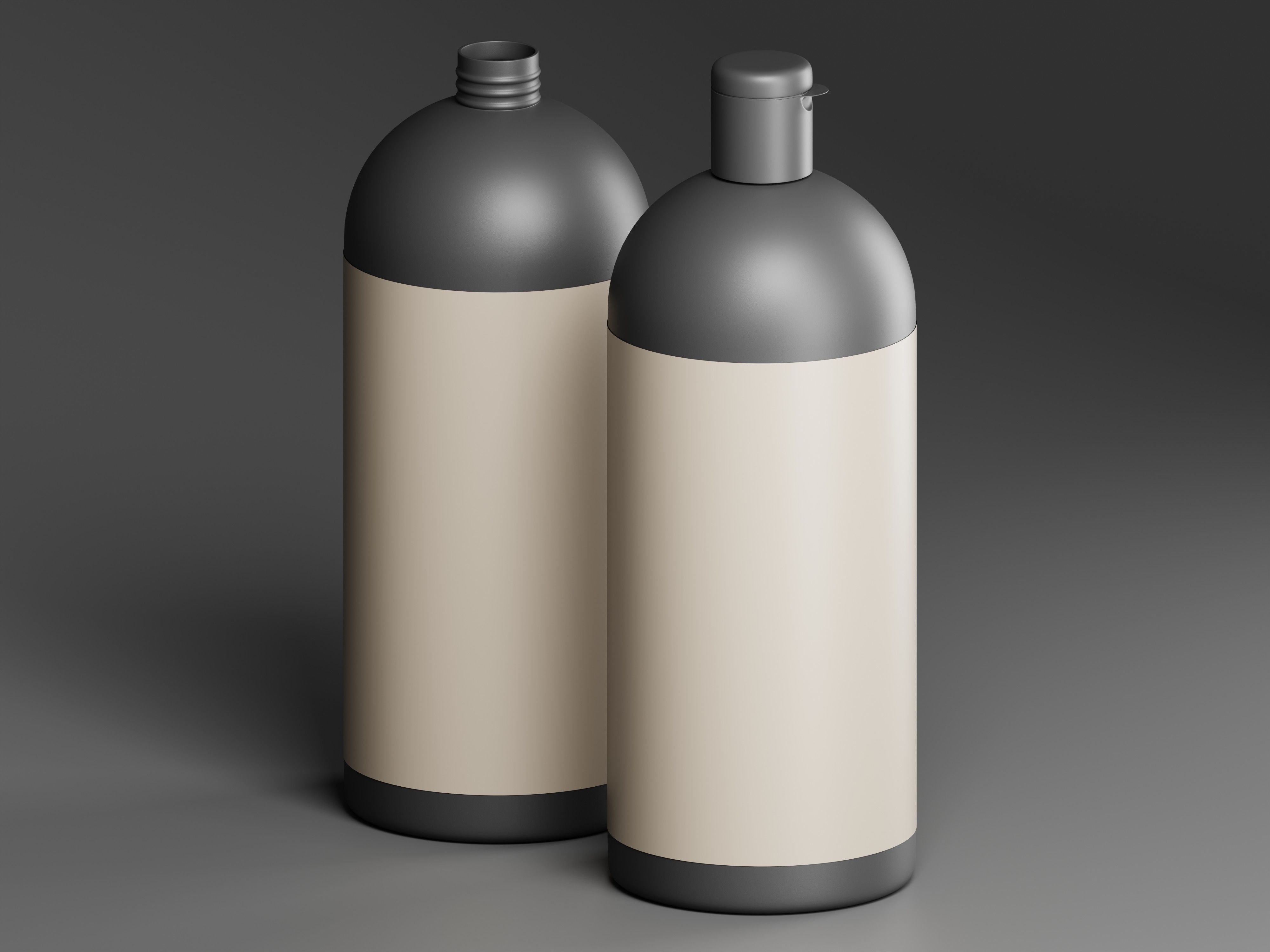 Liquid Product Bottle 3D Model Low-poly 3D model_6