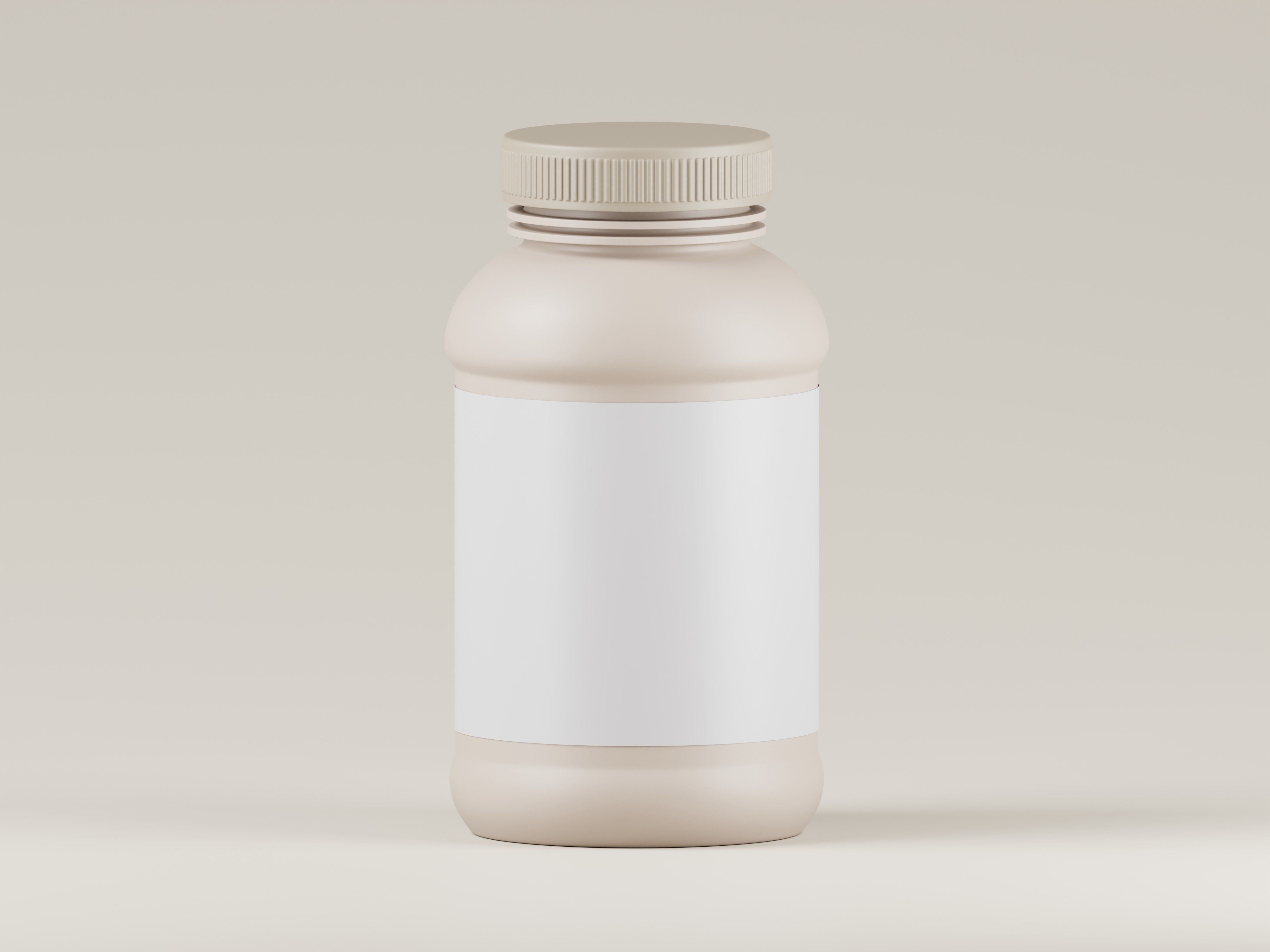 Plastic Bottle 3D Model Low-poly 3D model_1