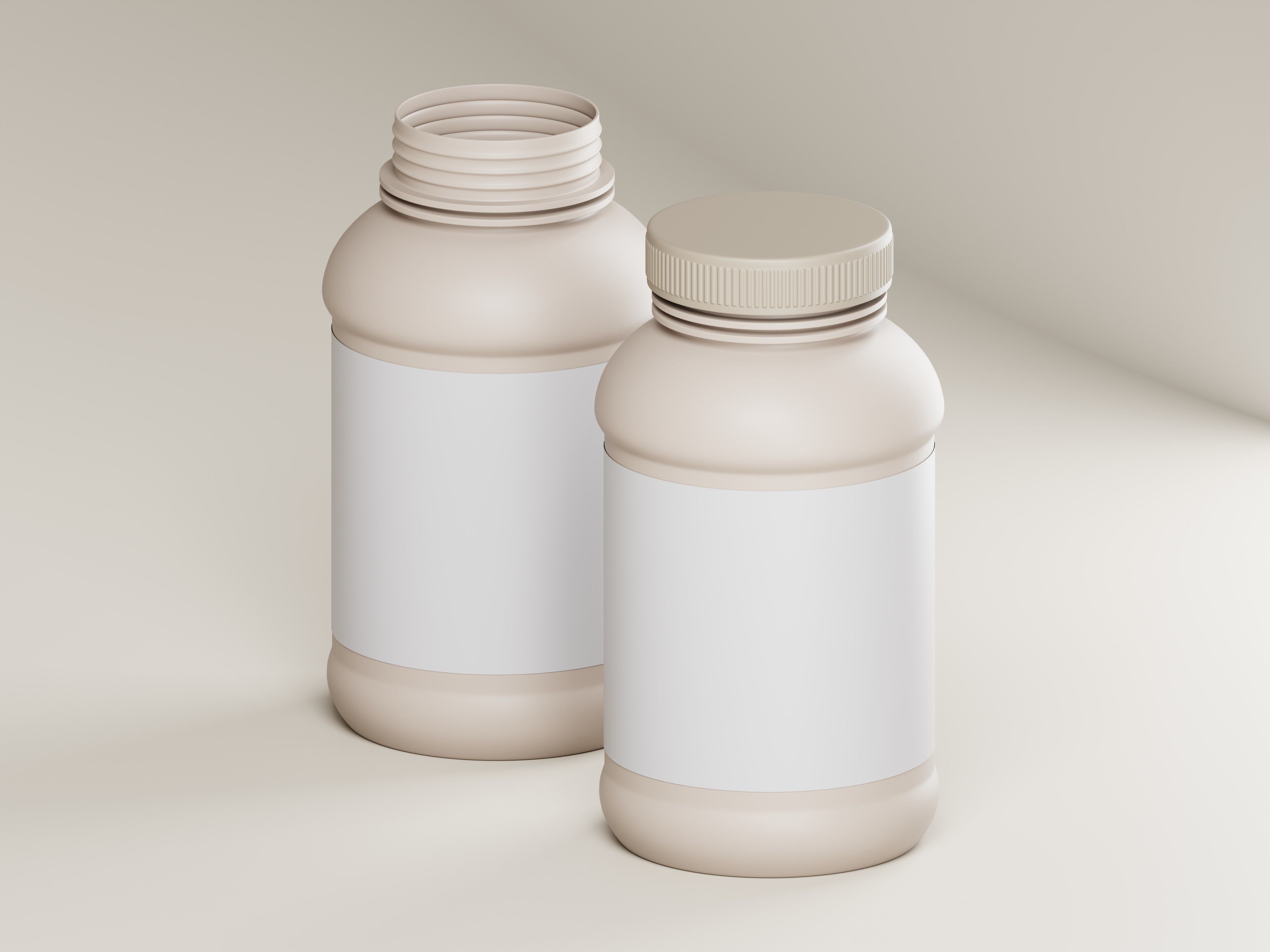 Plastic Bottle 3D Model Low-poly 3D model_7