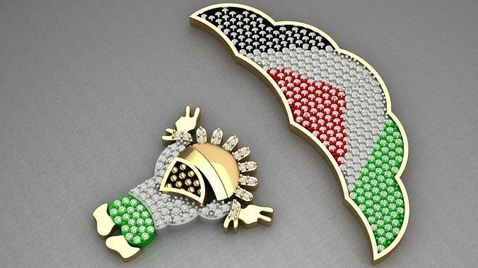 Hip-Hop Locket Design 3D print model