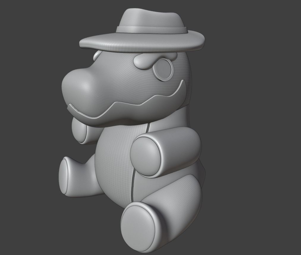 GUMMIGOO PLUSH 3D print model_3
