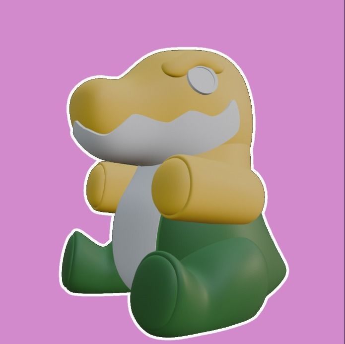 GUMMIGOO PLUSH 3D print model_1