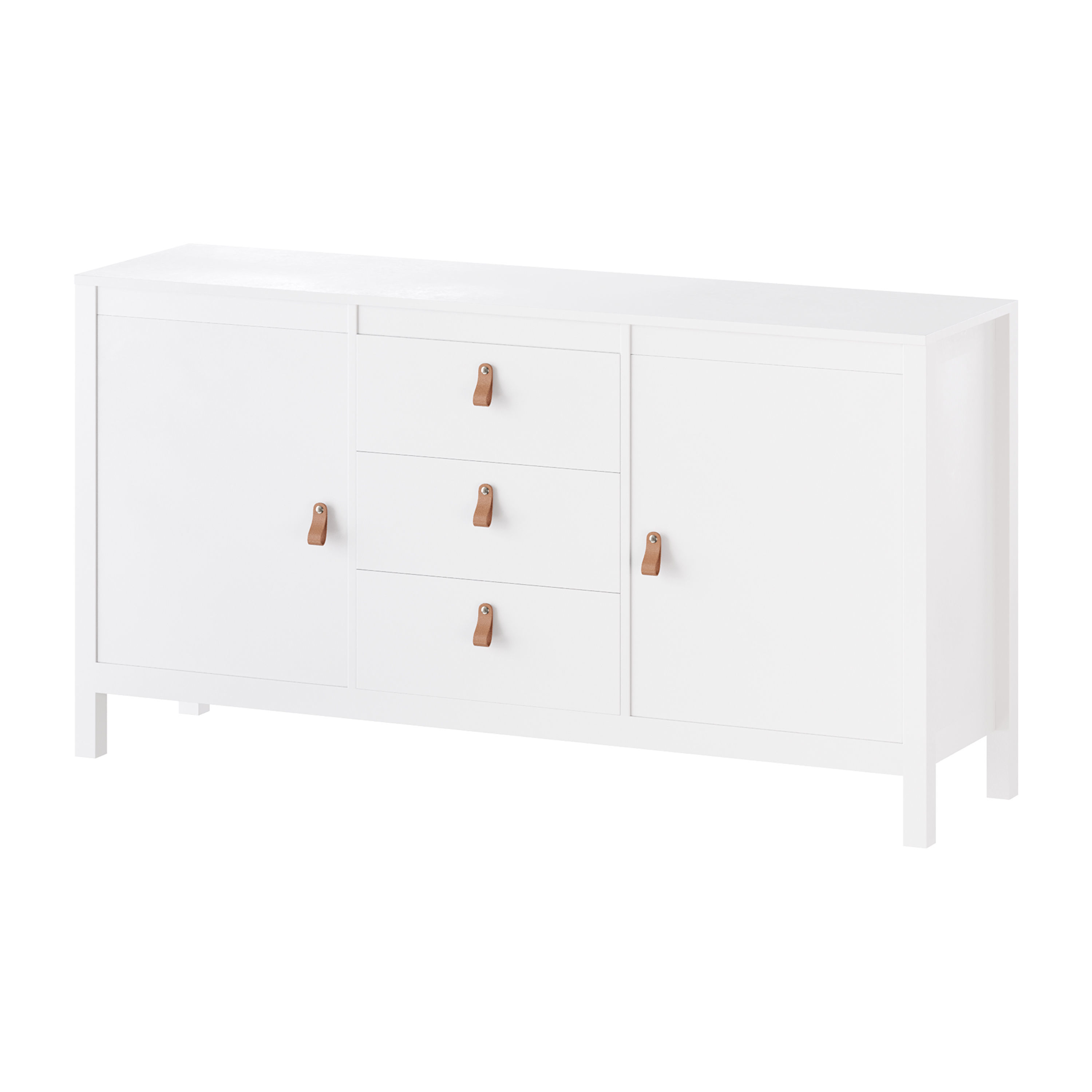 Mcintyre Wide 3 Drawer Sideboard 3D model_2