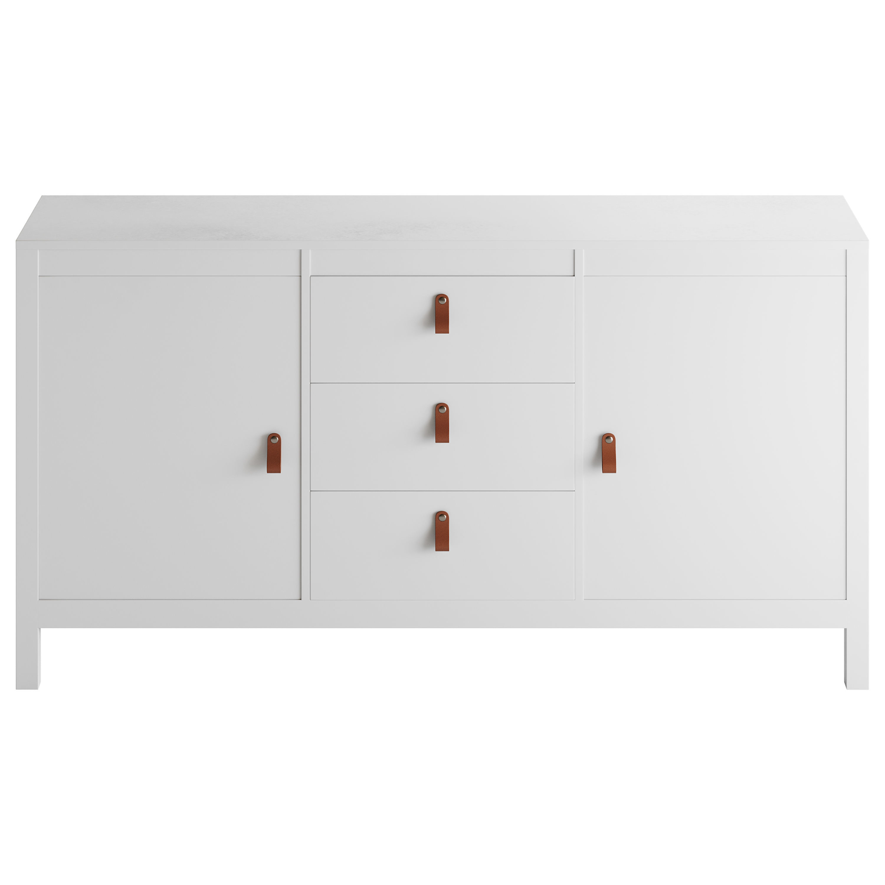 Mcintyre Wide 3 Drawer Sideboard 3D model_7