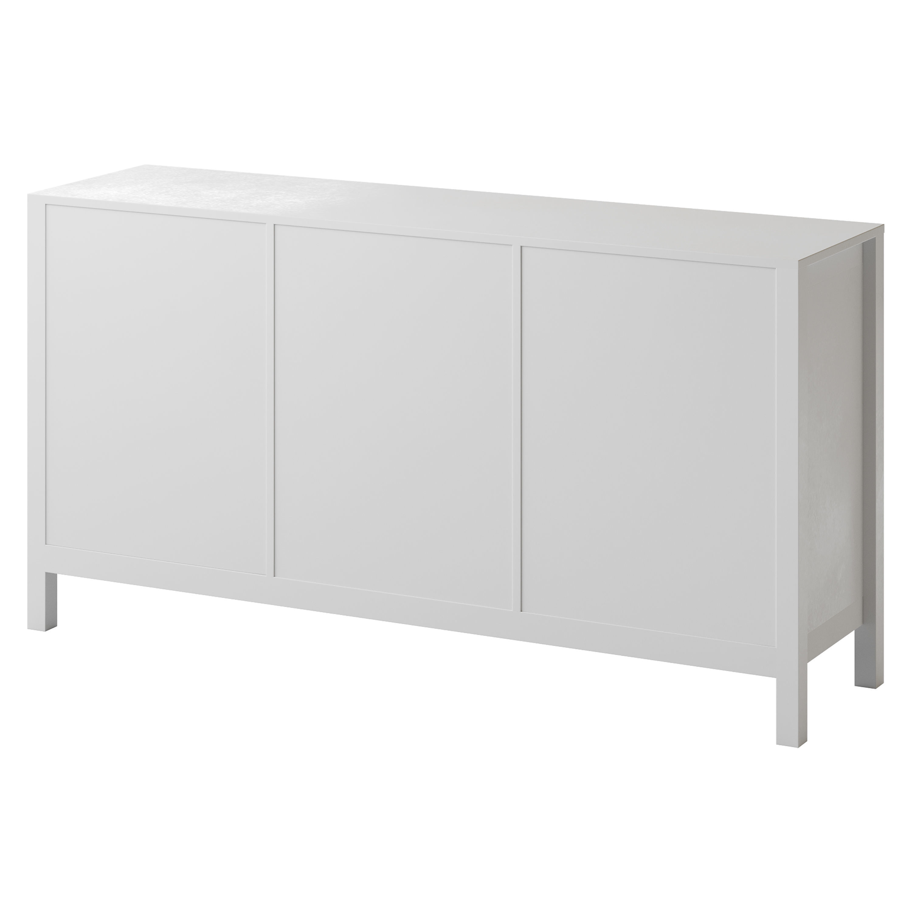 Mcintyre Wide 3 Drawer Sideboard 3D model_15