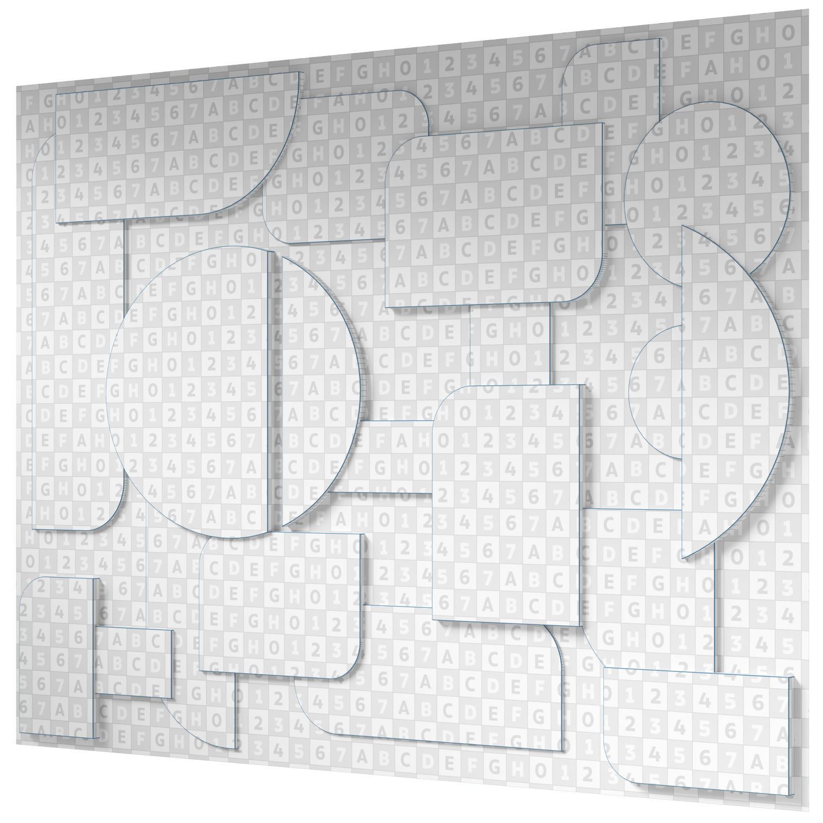 Wall panel RJ Easy Design 07 3D model_6