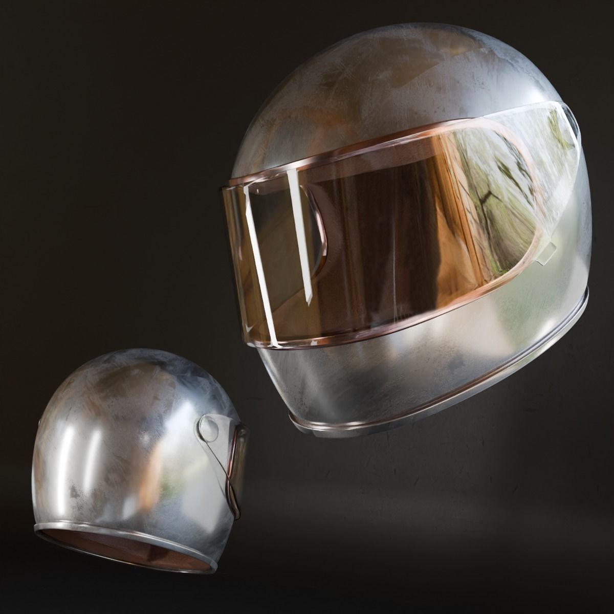 25 Helmet Base Mesh - VOL 07  3D model_6