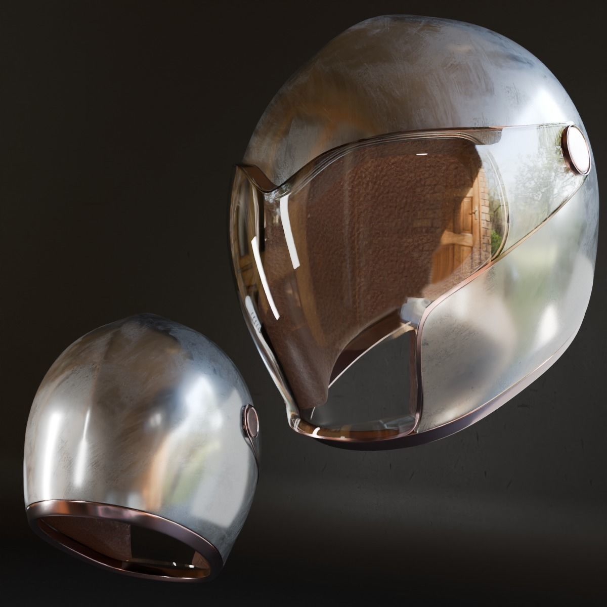 25 Helmet Base Mesh - VOL 07  3D model_10