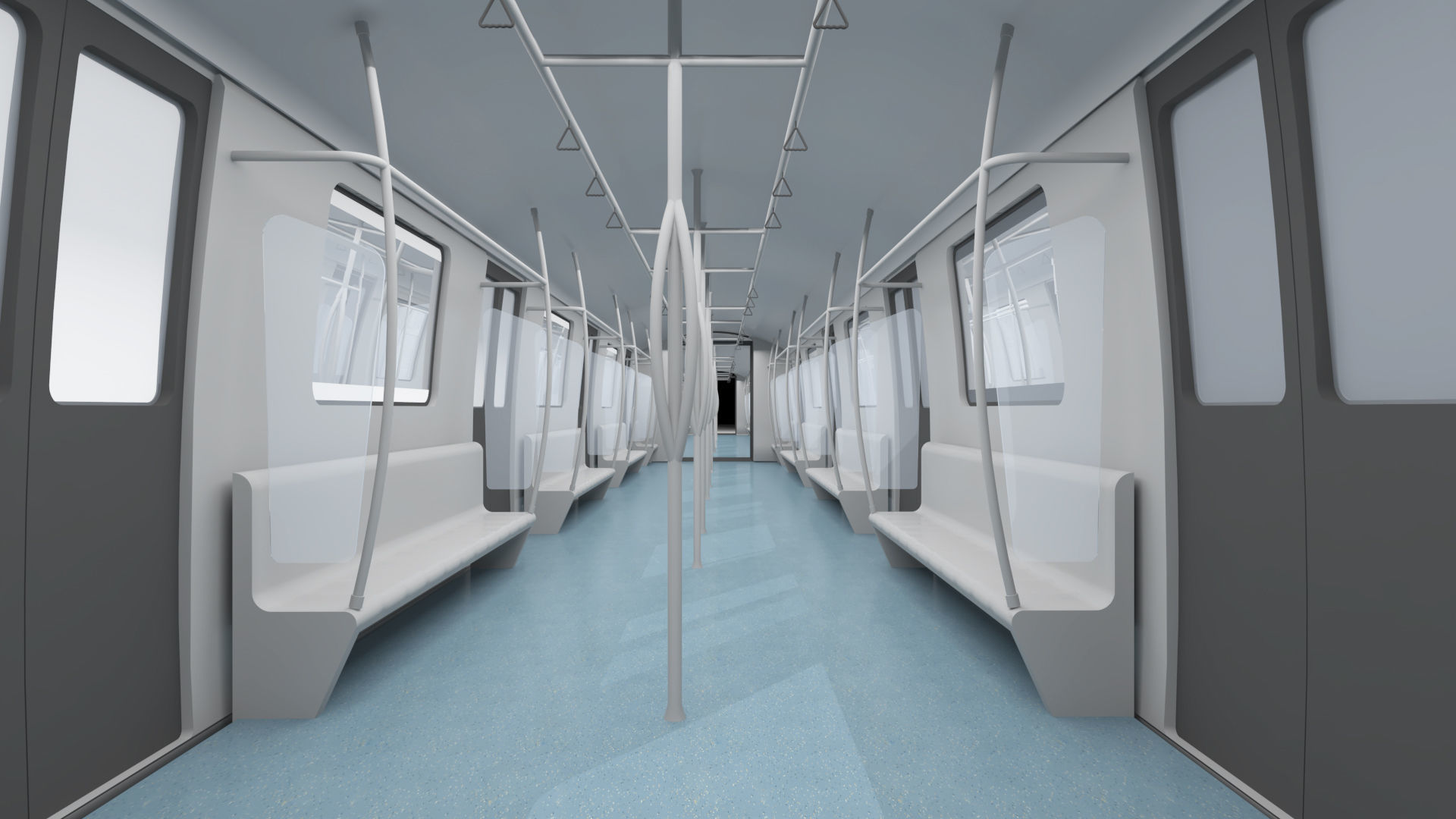 Delhi Metro 3D model_4