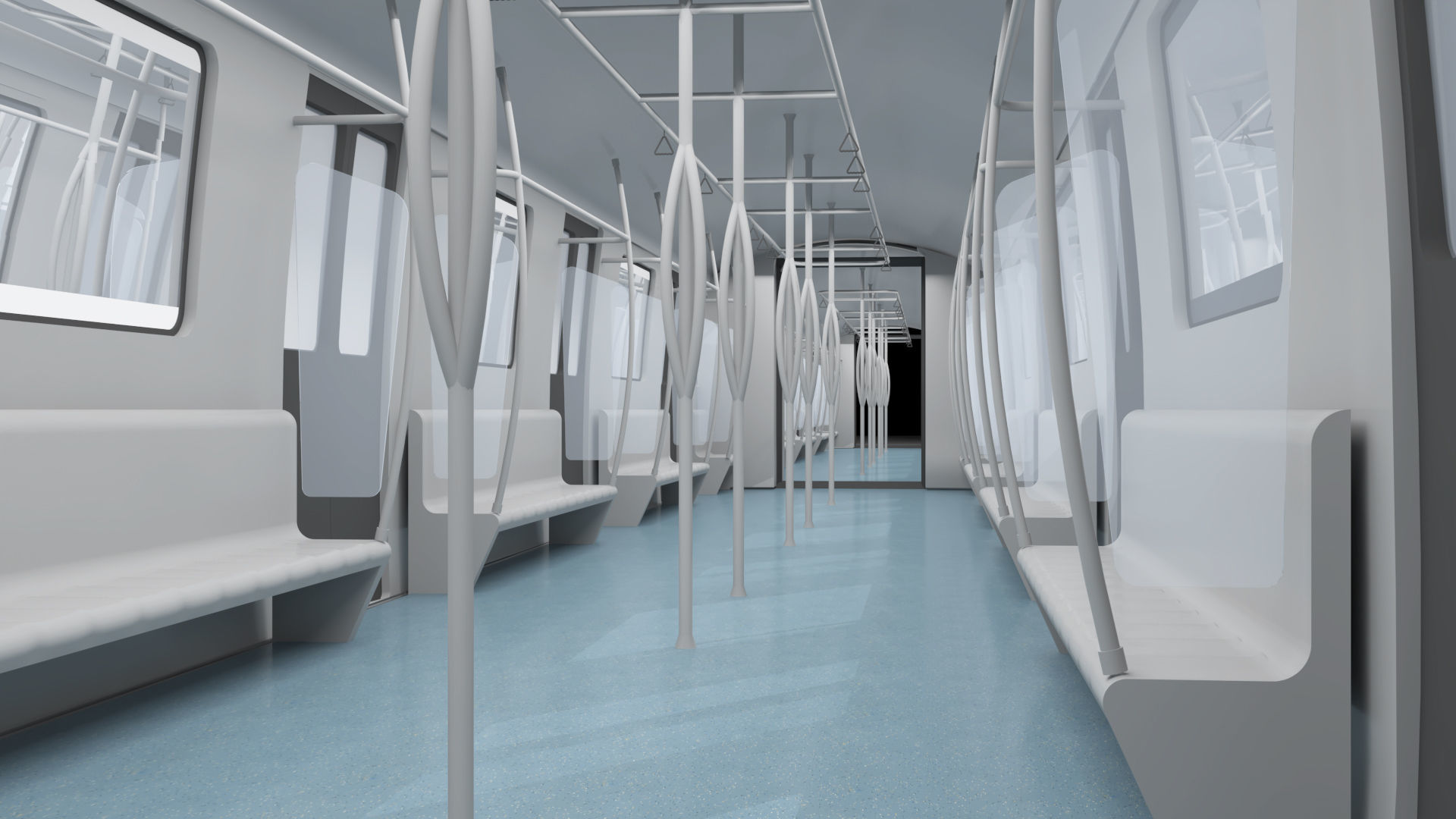 Delhi Metro 3D model_3