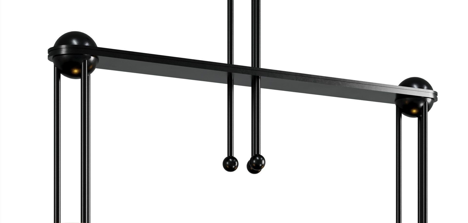 Apparatus Lantern 2 Pendant Low-poly 3D model_6