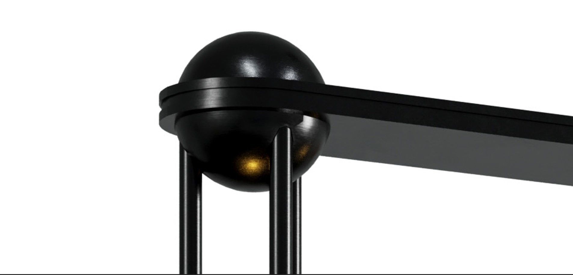 Apparatus Lantern 2 Pendant Low-poly 3D model_7