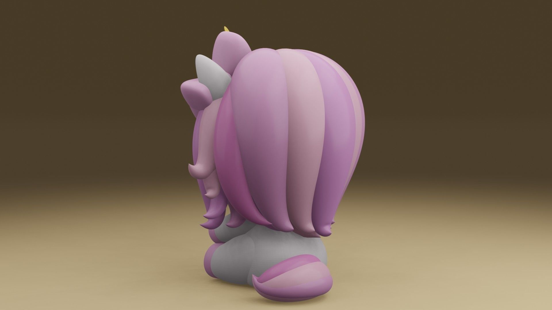unicorn 3D print model_12