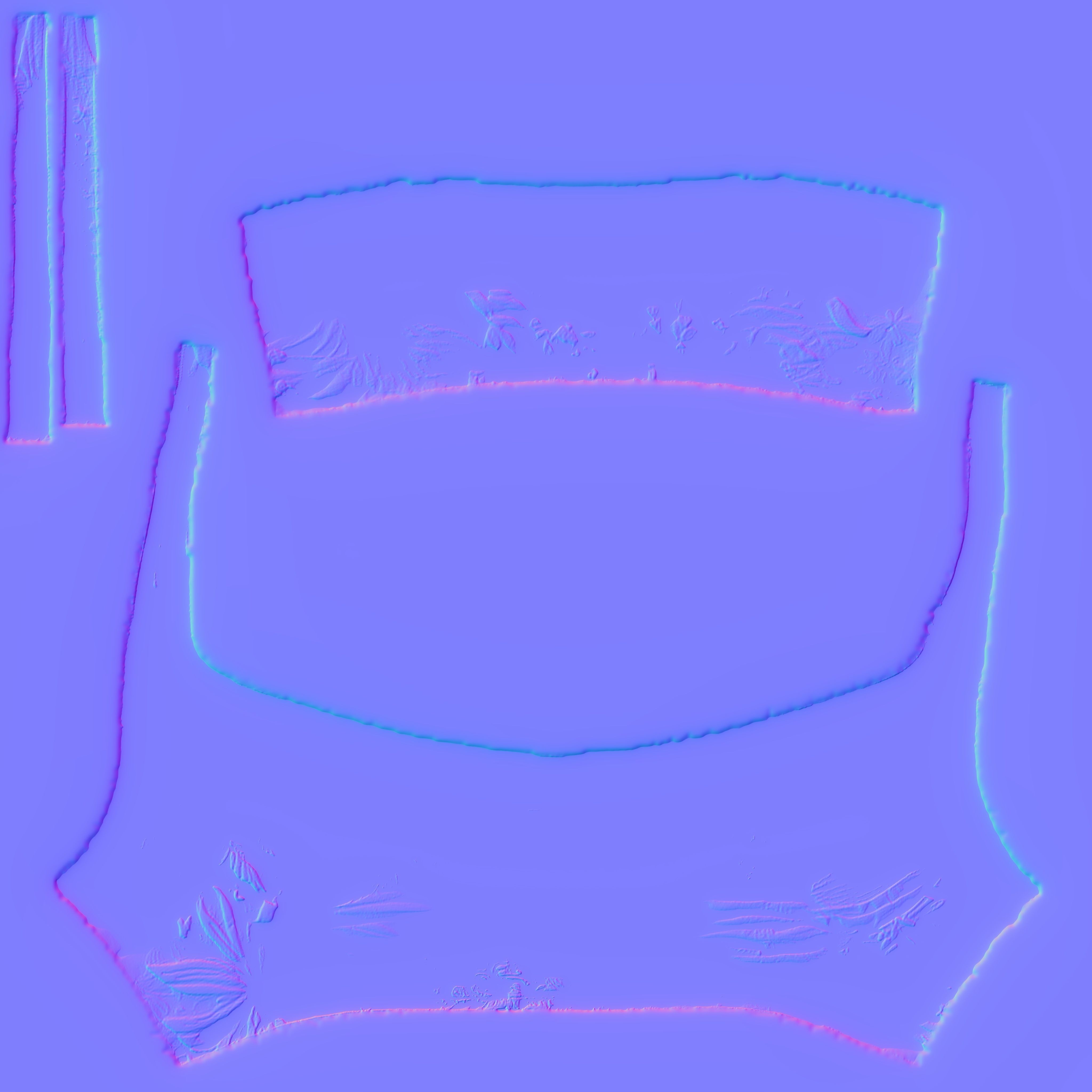 Summer Top PBR 4k Low-poly 3D model_4