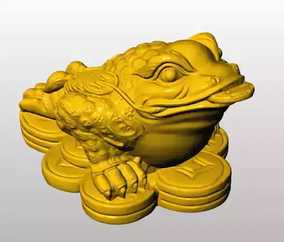 Feng shui money toad