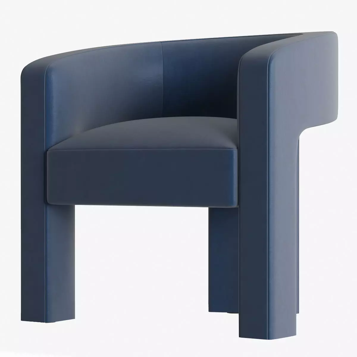 Velvet Chair 3D model